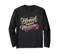 Blessed Beyond Measure T Shirt Inspirational Faith Wear Long Sleeve T-Shirt
