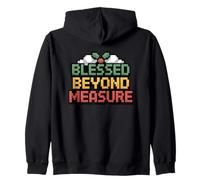 Blessed Beyond Measure Zip Hoodie