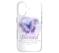 Blessed Bible Verse: Women's Christian Faith Jeremiah 17:7 Case for iPhone 17