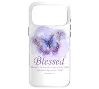 Blessed Bible Verse: Women's Christian Faith Jeremiah 17:7 Case for iPhone 17 Pro Max
