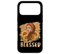 Blessed Black Queen Locs Leopard Sunflower God History Pride Case for iPhone 17 Pro Max