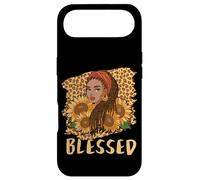 Blessed Black Queen Locs Leopard Sunflower God History Pride Case for iPhone Air