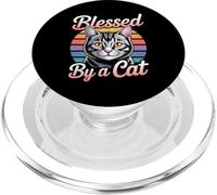 Blessed By A Cat PopSockets PopGrip for MagSafe