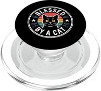 Blessed By A Cat PopSockets PopGrip for MagSafe