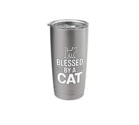 Blessed By A Cat Stainless Steel Insulated Tumbler