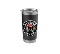 Blessed By A Cat Stainless Steel Insulated Tumbler