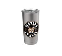 Blessed By A Cat Stainless Steel Insulated Tumbler