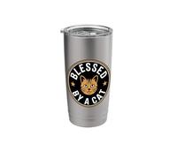 Blessed By A Cat Stainless Steel Insulated Tumbler