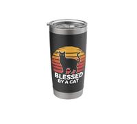 Blessed By A Cat Stainless Steel Insulated Tumbler