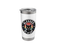 Blessed By A Cat Stainless Steel Insulated Tumbler