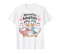 Blessed by Adoption Goose Family T-Shirt