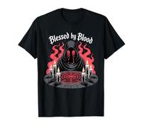 Blessed by Blood Occult Ritual Horror T-Shirt