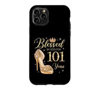 Blessed By God For 101 Years Old 101st Birthday Woman Queen Case for iPhone 11 Pro