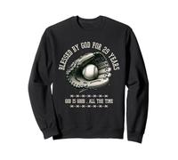 Blessed By God For 29 Years Old Baseball 29th Birthday Gifts Sweatshirt