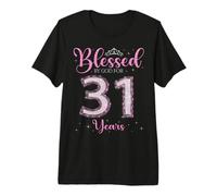 Blessed by God for 31 Years Old 31st Birthday 31st Bday Premium T-Shirt