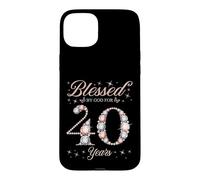 Blessed By God For 40 Years Old 40th Birthday Woman Queen Case for iPhone 15 Plus