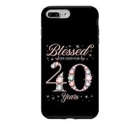 Blessed By God For 40 Years Old 40th Birthday Woman Queen Case for iPhone 7 Plus/8 Plus