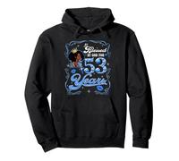 Blessed by God for 53 Years Old Women 53rd Birthday Queen Pullover Hoodie