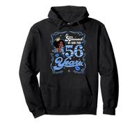 Blessed by God for 56 Years Old Women 56th Birthday Queen Pullover Hoodie