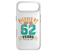 Blessed By God For 62 Years Sixty Two 62th Birthday Case for iPhone Air