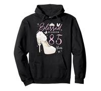 Blessed By God For 85 Years Old 85th Birthday Party Pullover Hoodie