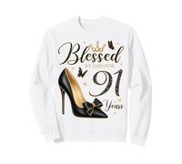 Blessed by God for 91 Years Old 91st Birthday Sweatshirt