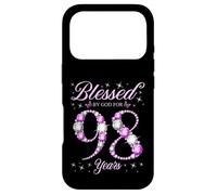 Blessed By God For 98 Years Old 98th Birthday B-Day Party Case for iPhone 17 Pro