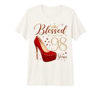 Blessed By God for 98 Years Old 98th Birthday Party Premium T-Shirt