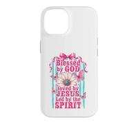 Blessed by God Loved by Jesus Led by Spirit Case for iPhone 14