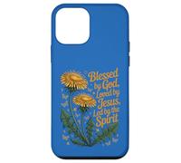 Blessed by God Loved by Jesus Led by Spirit Christian Faith Case for iPhone 12 mini