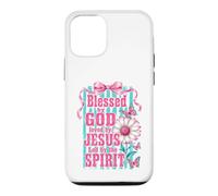 Blessed by God Loved by Jesus Led by Spirit Design Case for iPhone 12/12 Pro