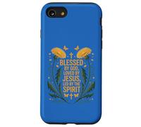Blessed By God Loved By Jesus Led By The Spirit Christian Case for iPhone SE (2020) / 7/8