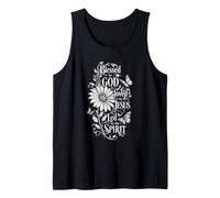 Blessed by God Loved by Jesus Led by the Spirit Tank Top