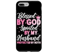Blessed By God Spoiled By My Husband Protected By Both Case for iPhone 7 Plus/8 Plus