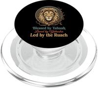 Blessed By Yahuah Loved By Yahusha Led Ruach Lion PopSockets PopGrip for MagSafe