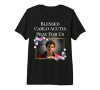 Blessed Carlo Acutis The First Millennial Saint Gift T-Shirt Premium T-Shirt