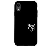 Blessed Christian Faith Jesus Christ Religious Believer Case for iPhone XR