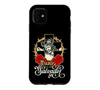 Blessed Faith God Cross Bible Verse Mexican Devotion Phrase Case for iPhone 11