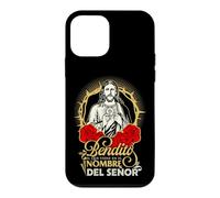 Blessed Faith God Cross Bible Verse Mexican Devotion Phrase Case for iPhone 12 mini