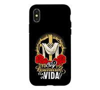 Blessed Faith God Cross Bible Verse Mexican Devotion Phrase Case for iPhone X/XS