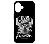 Blessed Forever Christian Dove Design Case for iPhone 16