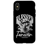 Blessed Forever Christian Dove Design Case for iPhone X/XS