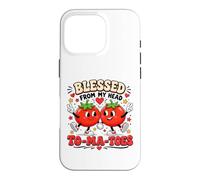 Blessed from My Head to-ma-Toes Christian Tomato Bible Verse Case for iPhone 16 Pro