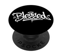 Blessed Graffiti Bless Halo PopSockets Adhesive PopGrip