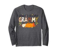 Blessed Grammy Pumpkin Fall Autumn Thanksgiving Mom Women Long Sleeve T-Shirt
