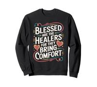 Blessed Healer Matthew 5:4 Bow Design Sweatshirt
