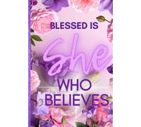 Blessed is She Blank Lined Journal