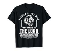 Blessed is The Man Who Trusts in The Lord Jeremiah 17:7-8 Value Graphic T-Shirt