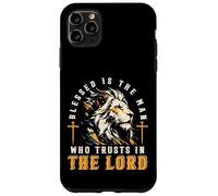 Blessed Is The Man Who Trusts In The Lord Lion Christian Men Case for iPhone 11 Pro Max