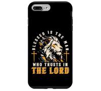 Blessed Is The Man Who Trusts In The Lord Lion Christian Men Case for iPhone 7 Plus/8 Plus